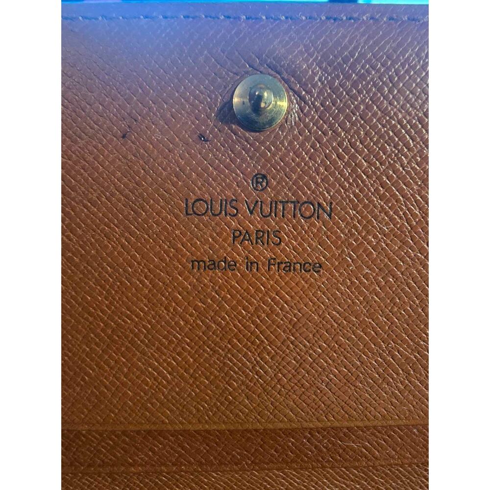 Louis Vuitton Monogram Porte-Monnaie Tresor Wallet w/dustbag RA0958 - Picture 4 of 16